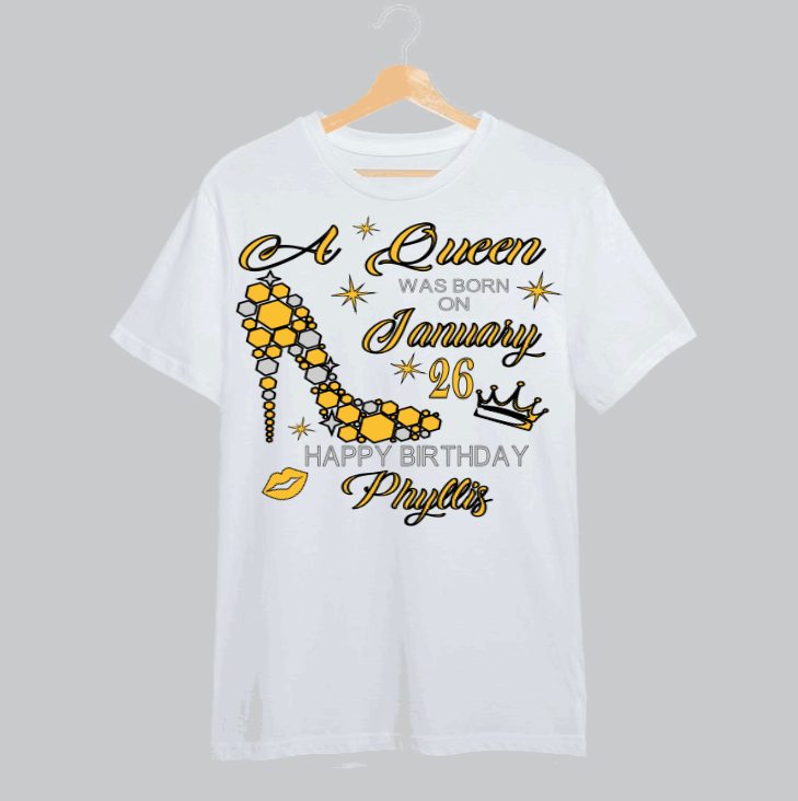 A Queen Was Born Tshirt