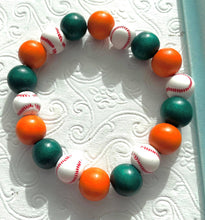 Load image into Gallery viewer, Male Beaded Baseball Bracelets
