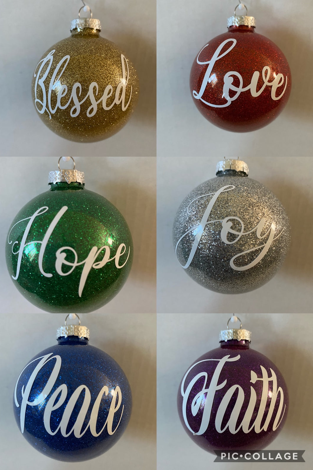 Christmas ornament set