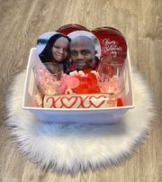 Valentine Puzzle Basket